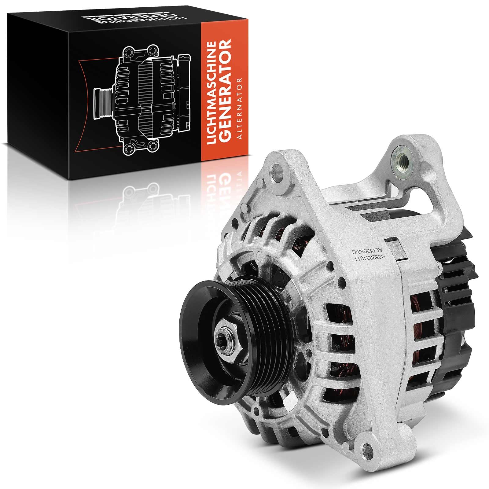 Frankberg Lichtmaschine Generator Kompatibel mit A4 8D2 B5 1.6L-2.8L 1995-2001 Superb I 3U4 1.8L-2.8L 2001-2008 P.a.s.s.a.t 3B2 1.6L-2.8L 1998-2000 A6 4B2 C5 Replace# 078903016G