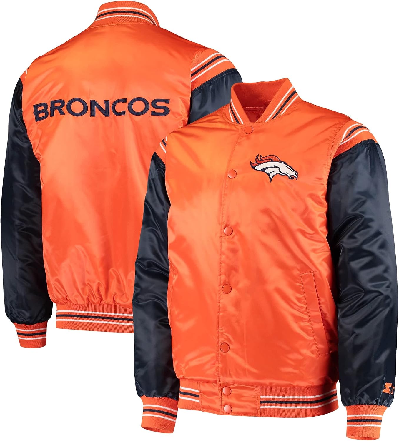 Seattle Seahawks Enforcer Satin Varsity 