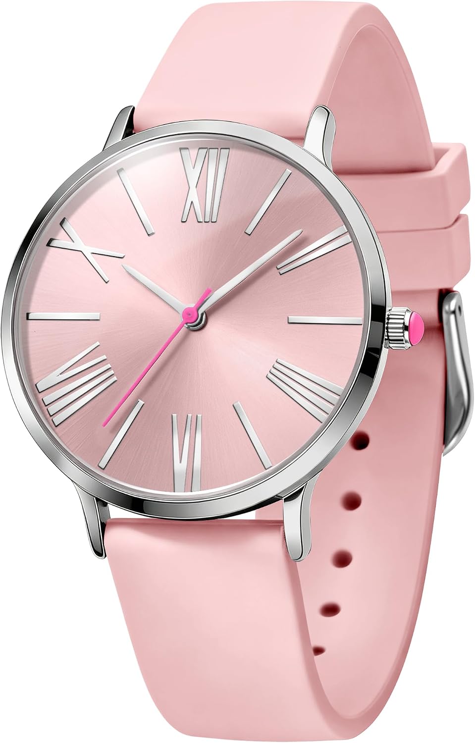 Bisley Women Watch Roman Numerals Easy to Read Analog Waterproof Watch