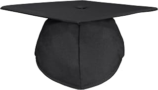 GradPlaza Matte Graduation Cap 2025 and 2026 Tassel Adult Graduation hat for High School College