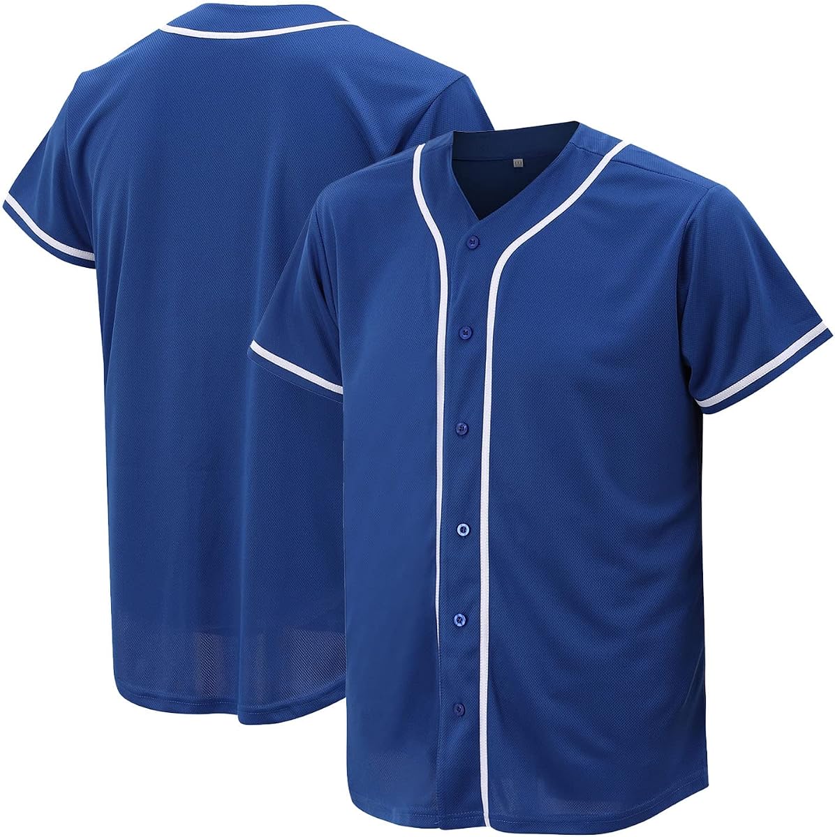 Atonmore Camiseta de béisbol con botones lisos en blanco para hombre y mujer Deportes de hip hop | Uniformes deportivos personalizados con botones para hombres y mujeres, ropa de equipo personalizada para uso diario en fiestas