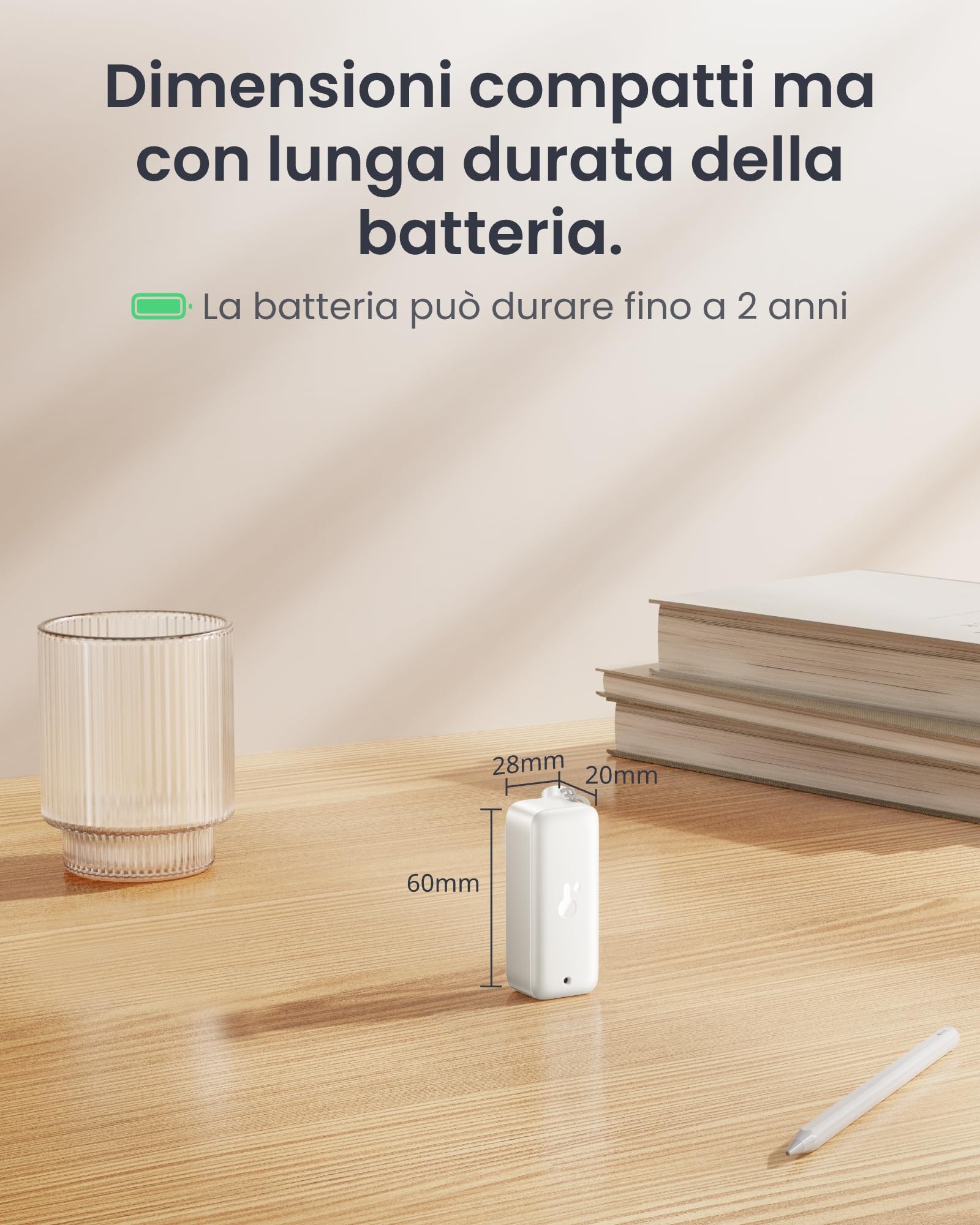 SwitchBot Termometro e igrometro WiFi 3 pezzi con hub mini Matter IP65 interno esterno senza fili