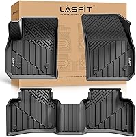 Vista 12 de LASFIT Tapetes de elastómero termoplástico para 1a y 2a fila de asientos de auto, para todo tipo de clima