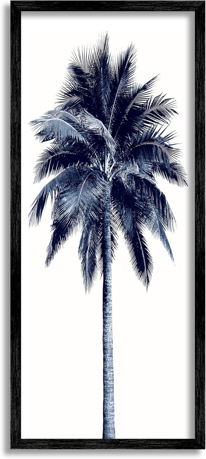 Stupell Industries Modern Palm Tree Plant Leaves Cropped Photography, Design by Devon Davis