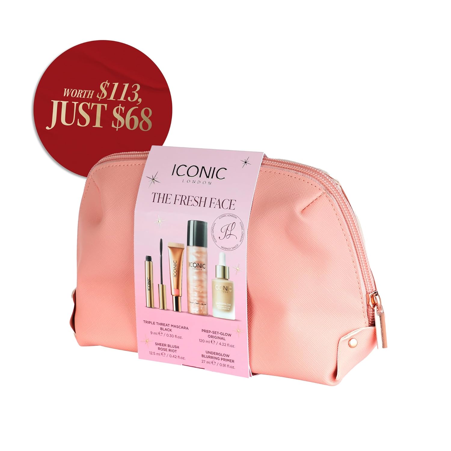 ICONIC LONDON Luxury Makeup Set for Glowy, Radiant Skin and Highlighted Finish, Perfect for Gifting, Long-Lasting, Cruelty-Free, Vegan Makeup - Image 2