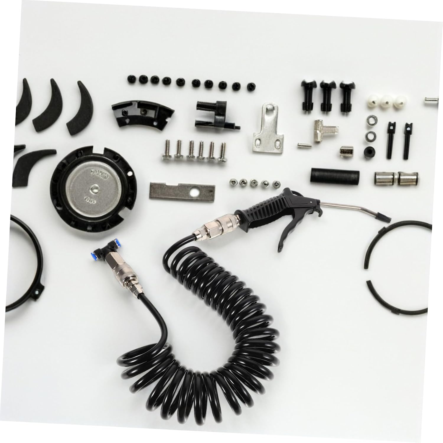 Mikinona Heavy Duty Truck Air Duster Kit with Pu Hose Pneumatic Dust Blower for Efficient Cleaning of Vehicle Cabins and Workplaces Durable Construction for Long-Term Use