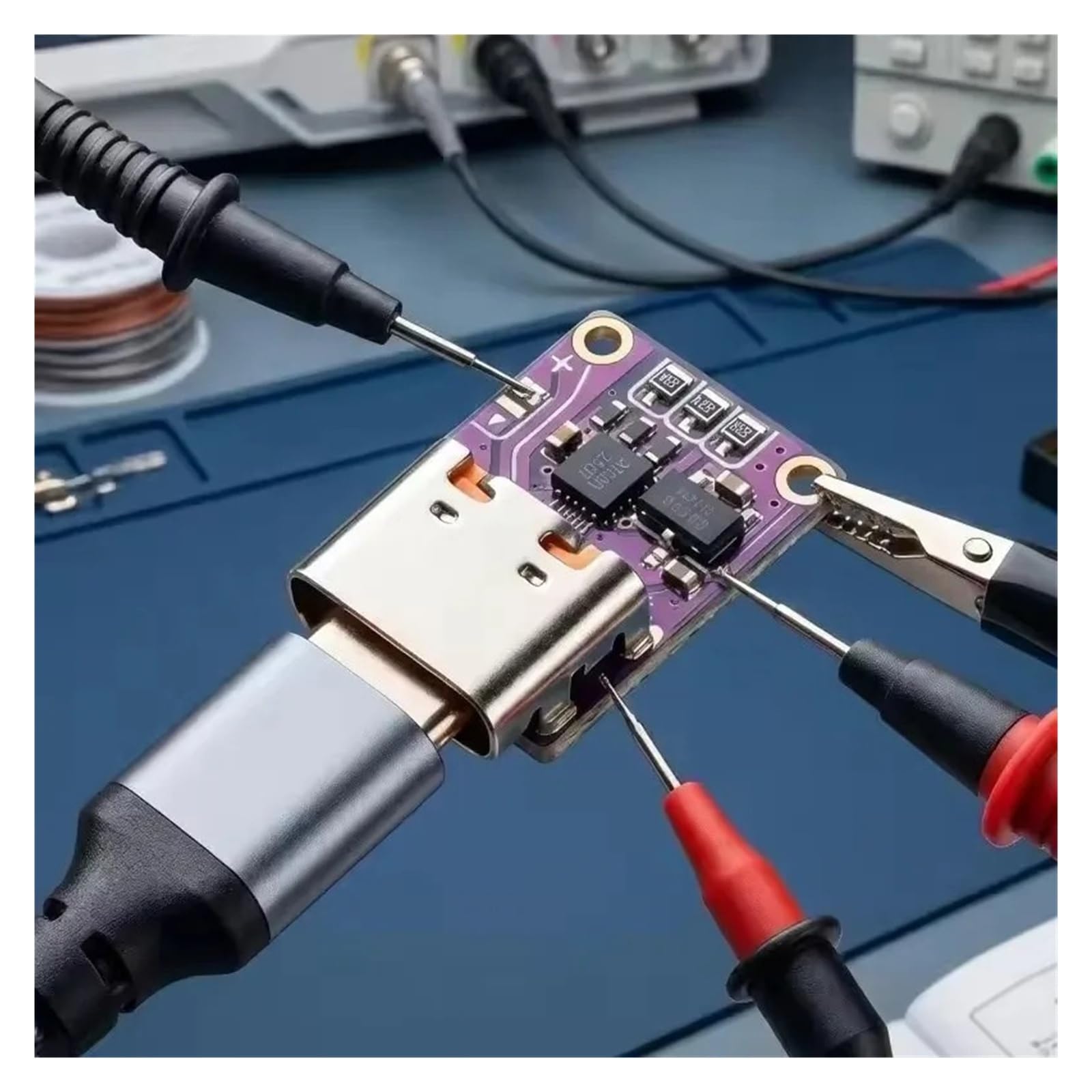 PD3.0 PD3.1 QC3.0 Fast Charge Module 5-48 V Type-C adapter spustowy (5 szt., model niskiego napięcia)