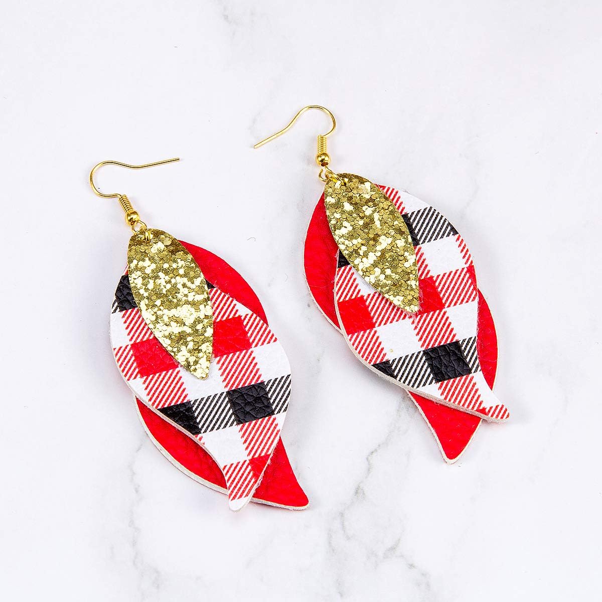 26PCS Earring Cutting Dies, Teardrop Earring Die Cuts Geometric Earring Cutting Die for Making Leather Earrings DIY Crafts