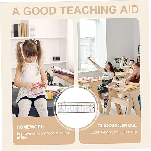 Miniatura 4 de NUOBESTY Herramienta de regalo para adultos, educativa, inclinado, aluminio, niña, japonesa, conteo, varillas, matemáticas, calculadora temprana,