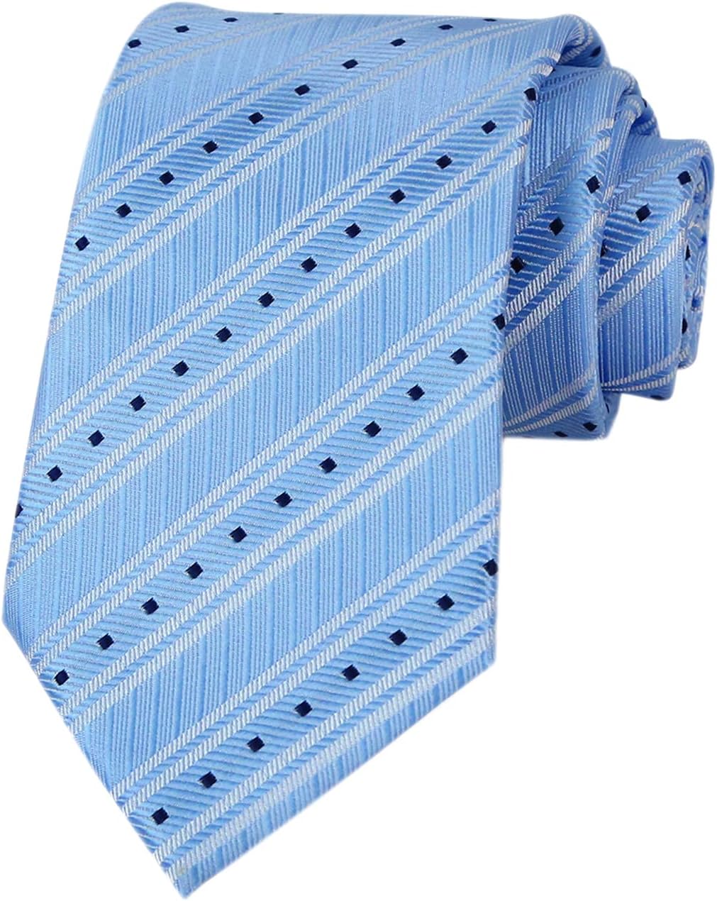 Kihatwin Men's Gingham Check Stripe Ties Pattern Business Formal Designer Neckties 3.15"
