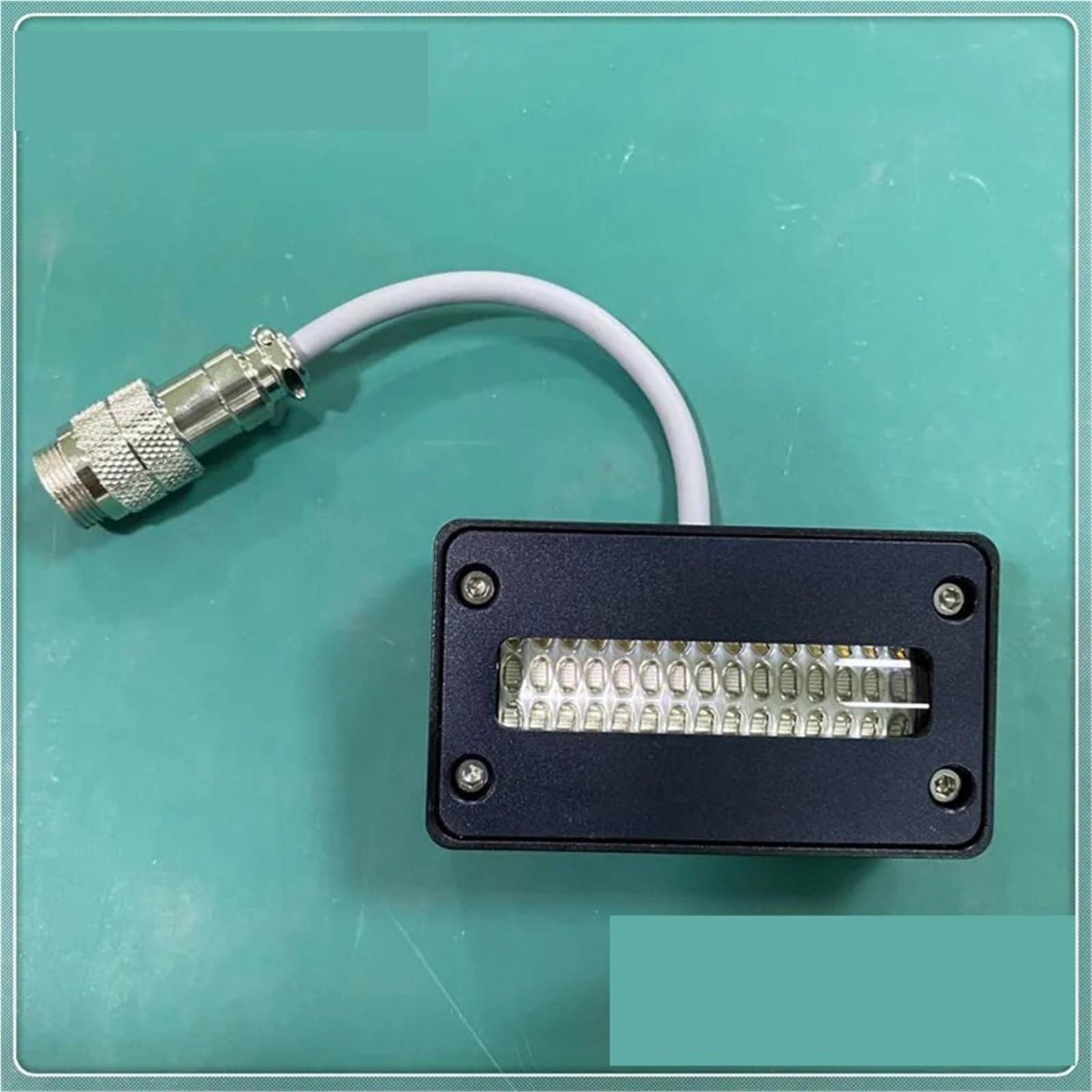 luz ultravioleta, Lámpara De Curado, Para Impresora Plana/Fotográfica Con Doble Boquilla, Tinta LED 60 X 15 Mm,PCB, aceite verde