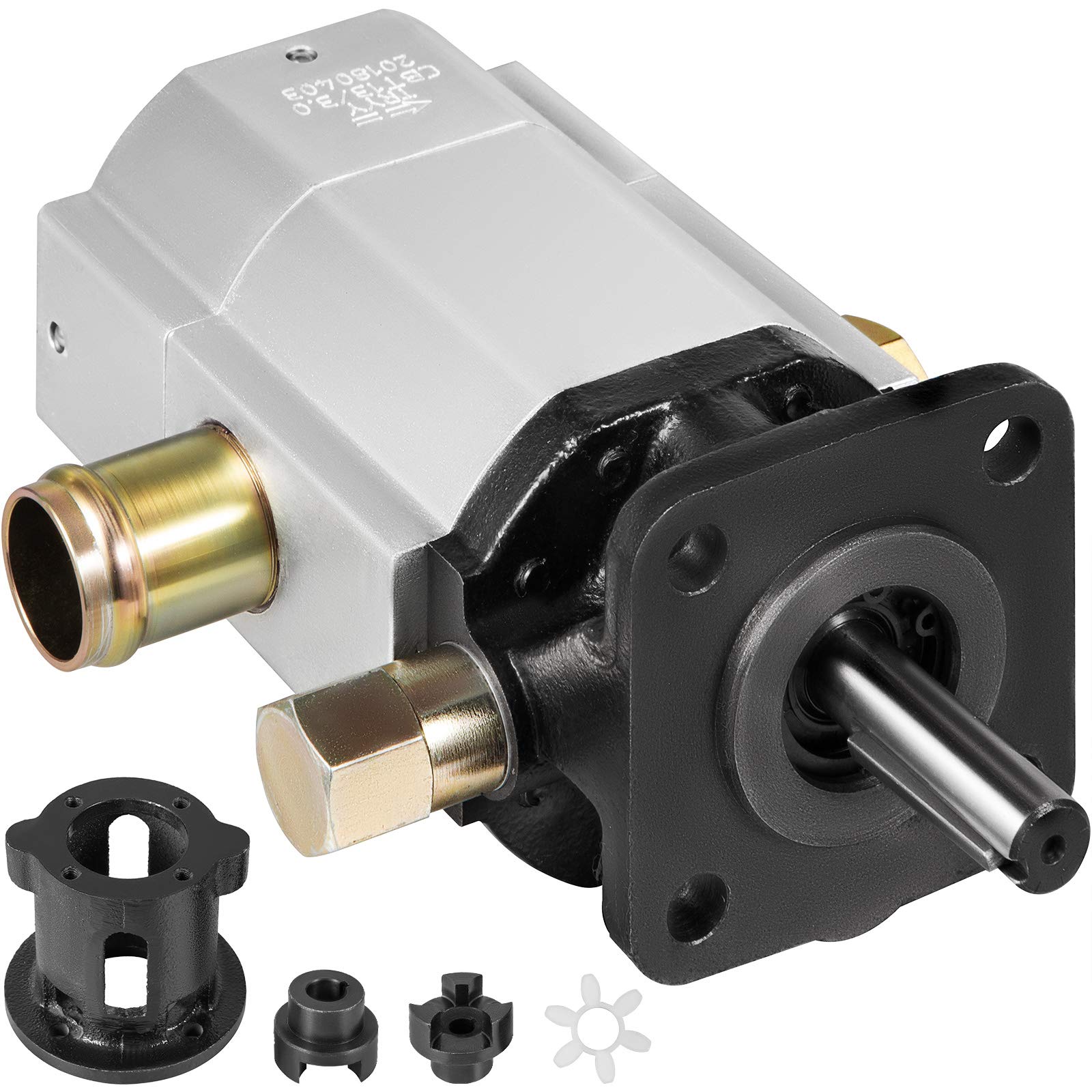 Buy Mophorn Electric Hydraulic Pump 2 Stage 13 GPM Engine , Plastic