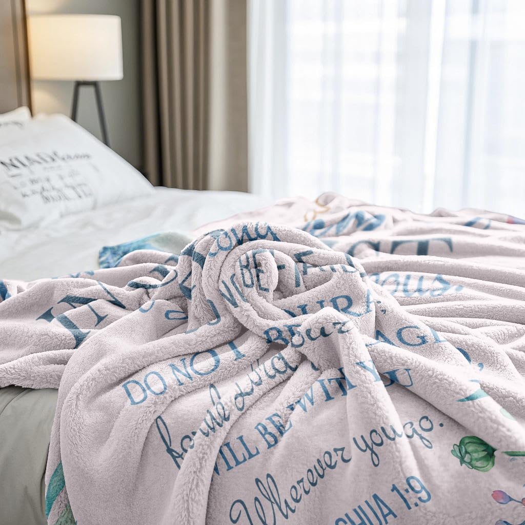 Confirmation Gifts for Teen Girls, Best Confirmation Gifts for Girls, Baptism Gifts for Girl Blanket 50" x60”, First Communion Gifts for Girl, Catholic Confirmation Gifts Throw Blanket