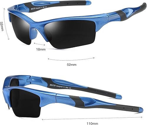 Miniatura 3 de DUCO K014 - Lentes de sol polarizados para niños y niñas de 4 a 8 años