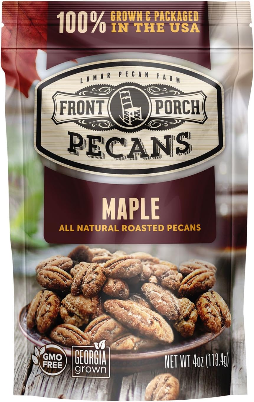 All Natural Roasted Pecans - Pack of 4 (Maple)
