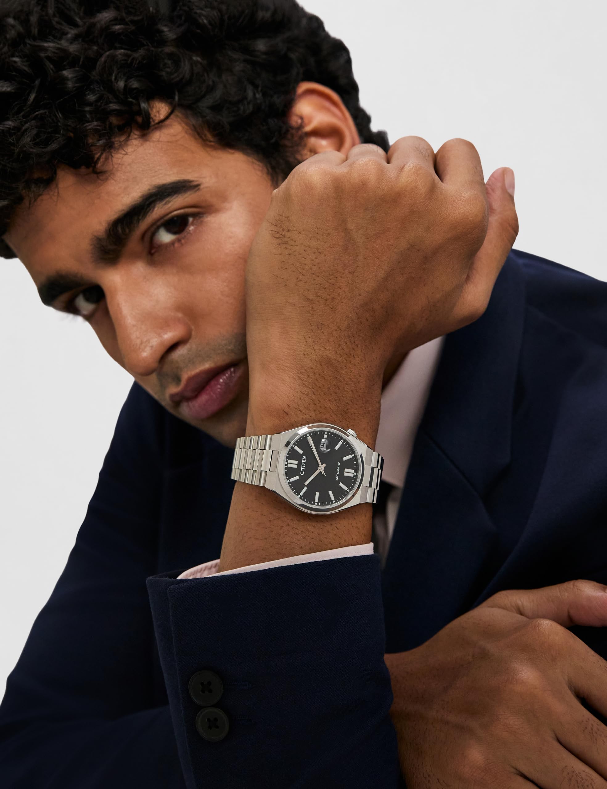 Citizen Herren Automatisch Analog Armbanduhr Tsuyosa