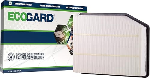 ECOGARD Filtro de aire de motor XA11705 prémium para Chevrolet Silverado 1500 2019-2025, GMC Sierra 1500 2019-2025, Chevrolet Tahoe 2021-2026,