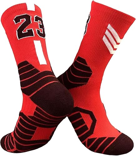 Miniatura 2 de Jordan Jersey for Kids #23 Basketball Jersey Sets Home Red