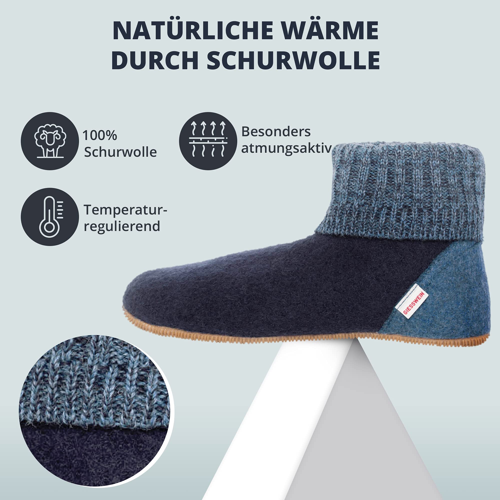 Giesswein Unisex WildpoldsriedHüttenschuhe