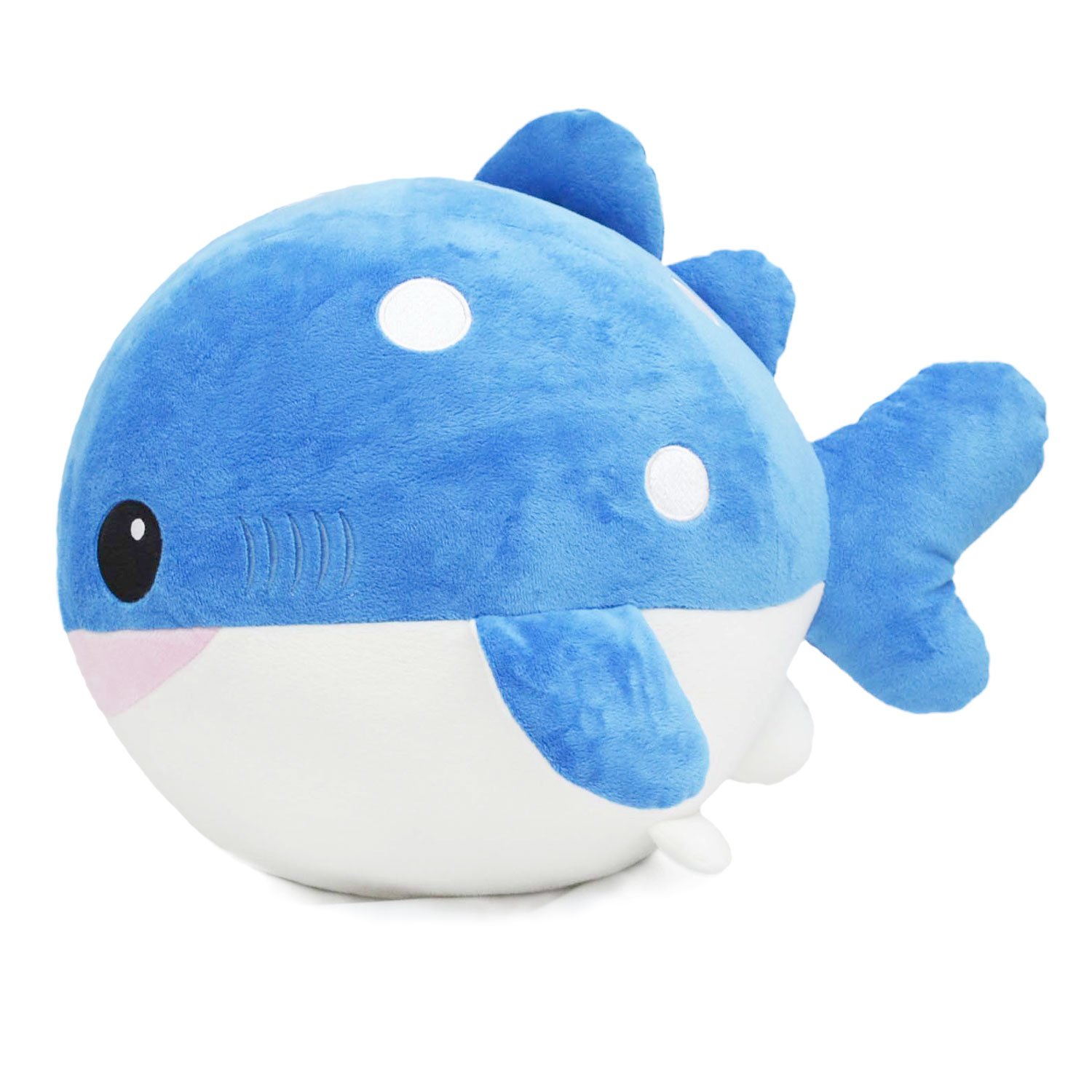 マリン ぬいぐるみ 水色 約15cm Amazon.co.jp: AQUA ぬいぐるみ マリン ころりん ジンベエ 00250081