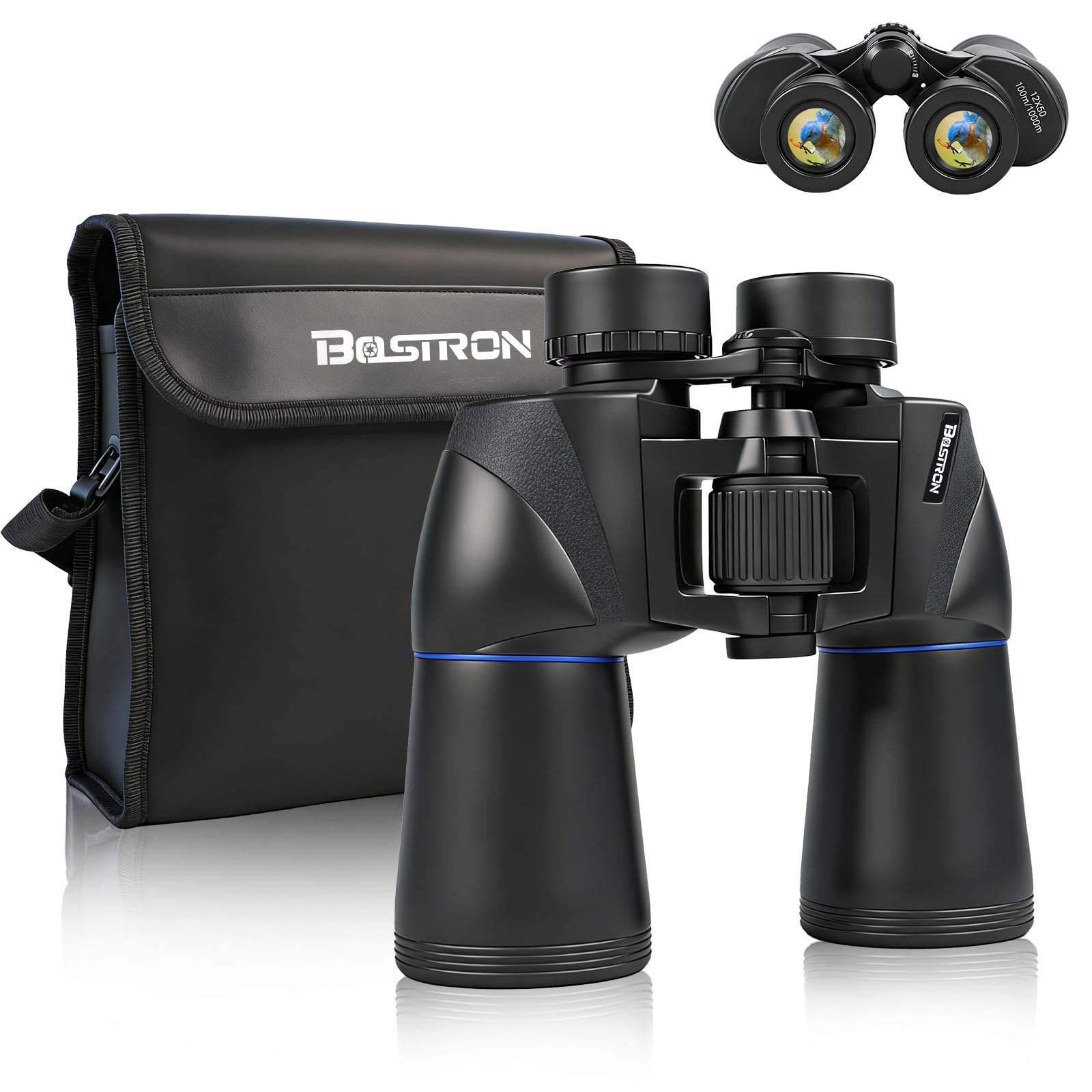 Binocolo 10x50 per Birdwatching e Astronomia - Prismi BAK-4, Lenti FMC, Impermeabile
