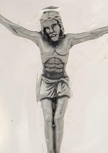 Miniatura 5 de VILLAGE GIFT IMPORTERS The Original Clinging Cross © de Not So Plain Jane con cuerpo plateado | Contornos a la mano humana