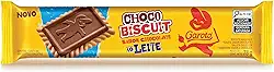 Biscoito com Chocolate Chocobiscuit GAROTO ao Leite 78g