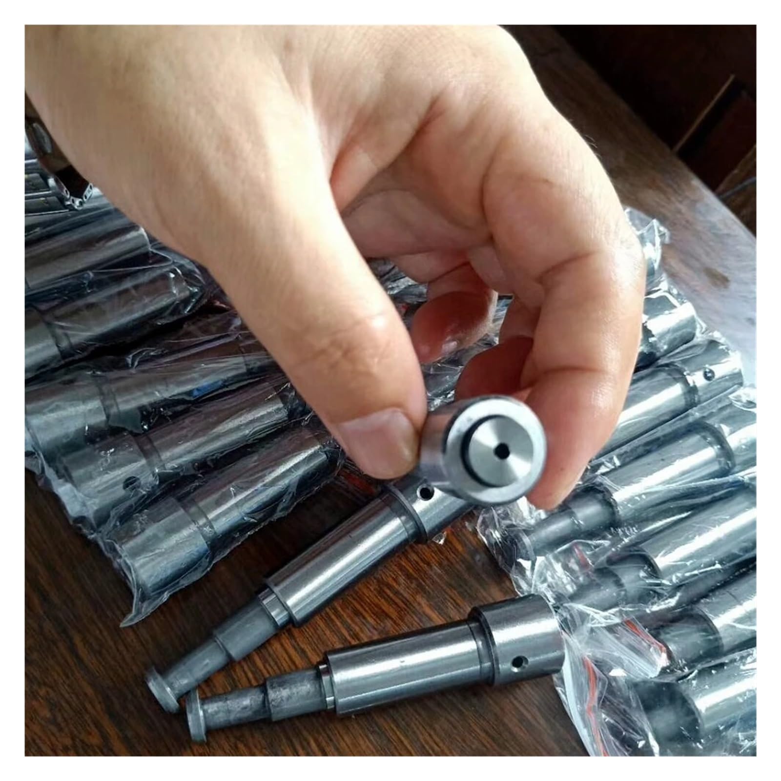 Émbolo de 10 mm for S60h Compatible con el comprobador de inyectores diésel PJ60, Repuesto de reparación del comprobador de inyectores