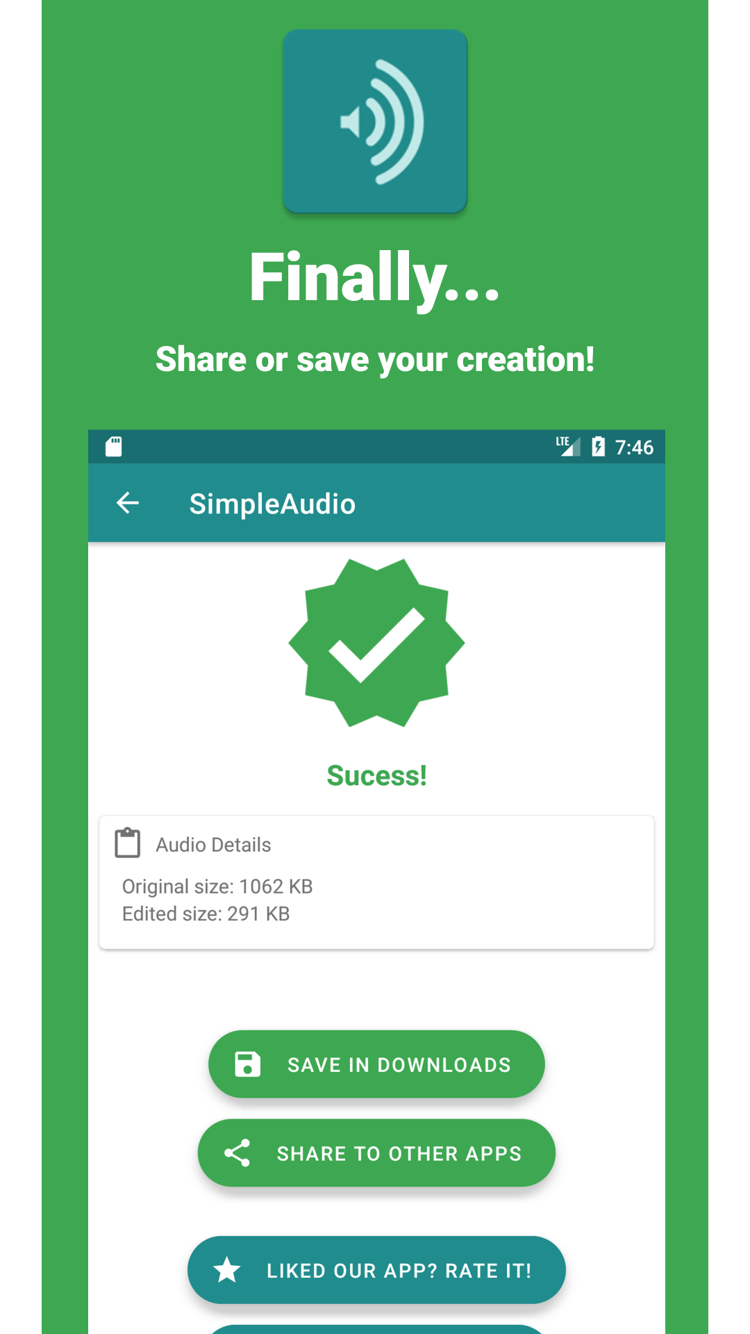 Audio Simple SimpleAudio - Audio editing made easy - App on Amazon Appstore