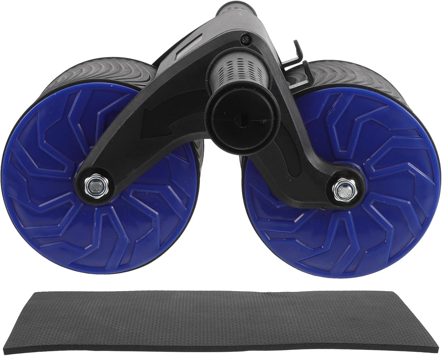 GALPADA Professional Two-wheel Abdominal Roller with Anti-skid Pad for Deep Core Muscle Training Fitness Equipment for Home Gym and Workout Routine Suitable for Men Beginners to Pros