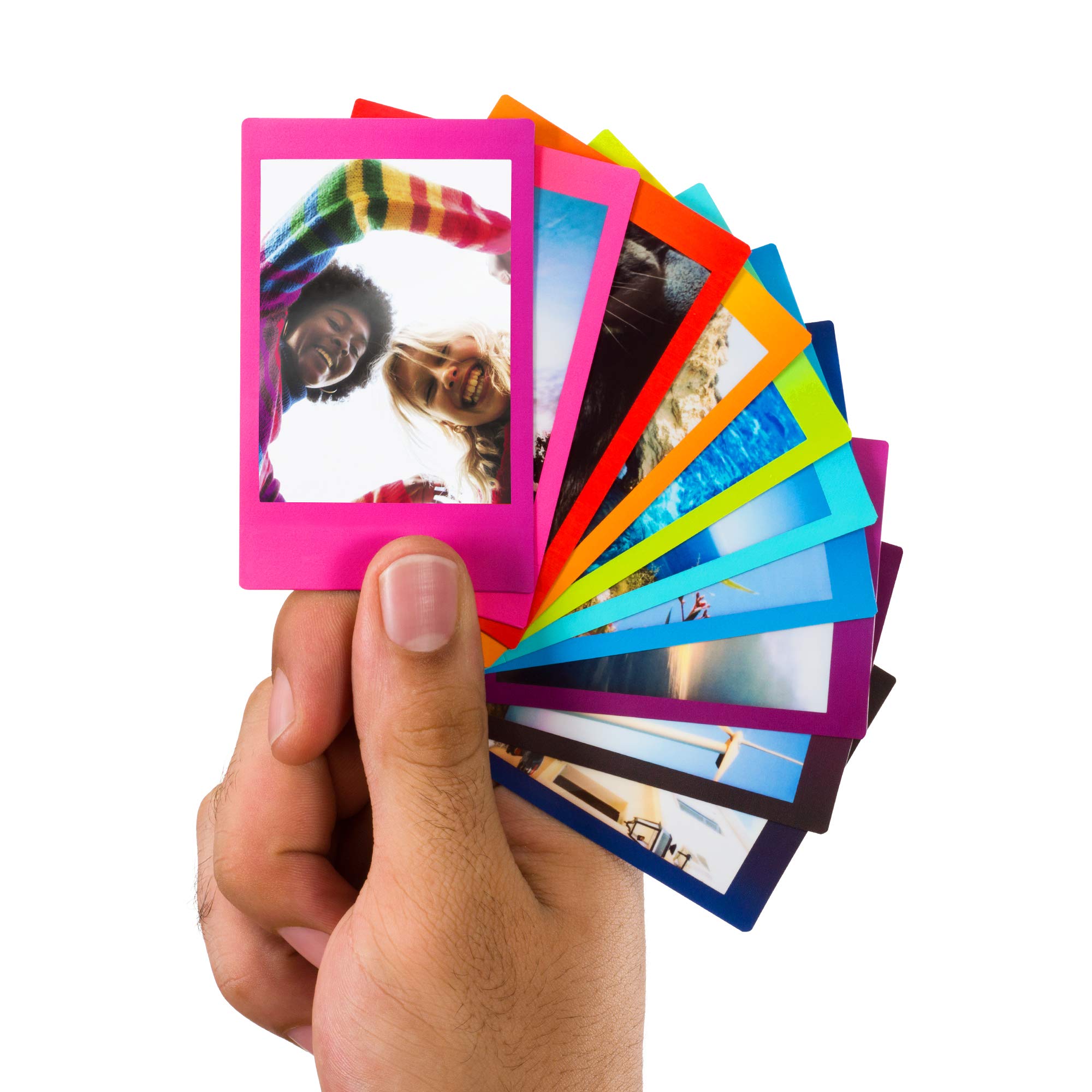 Fujifilm Instax Mini Pellicola, Motivo Arcobaleno, Confezione da 10 Pezzi & 16386016 Instax Mini Film Pellicola Istantanea per Fotocamere Instax Mini, Formato 46x62 mm, Confezione da 20 Foto