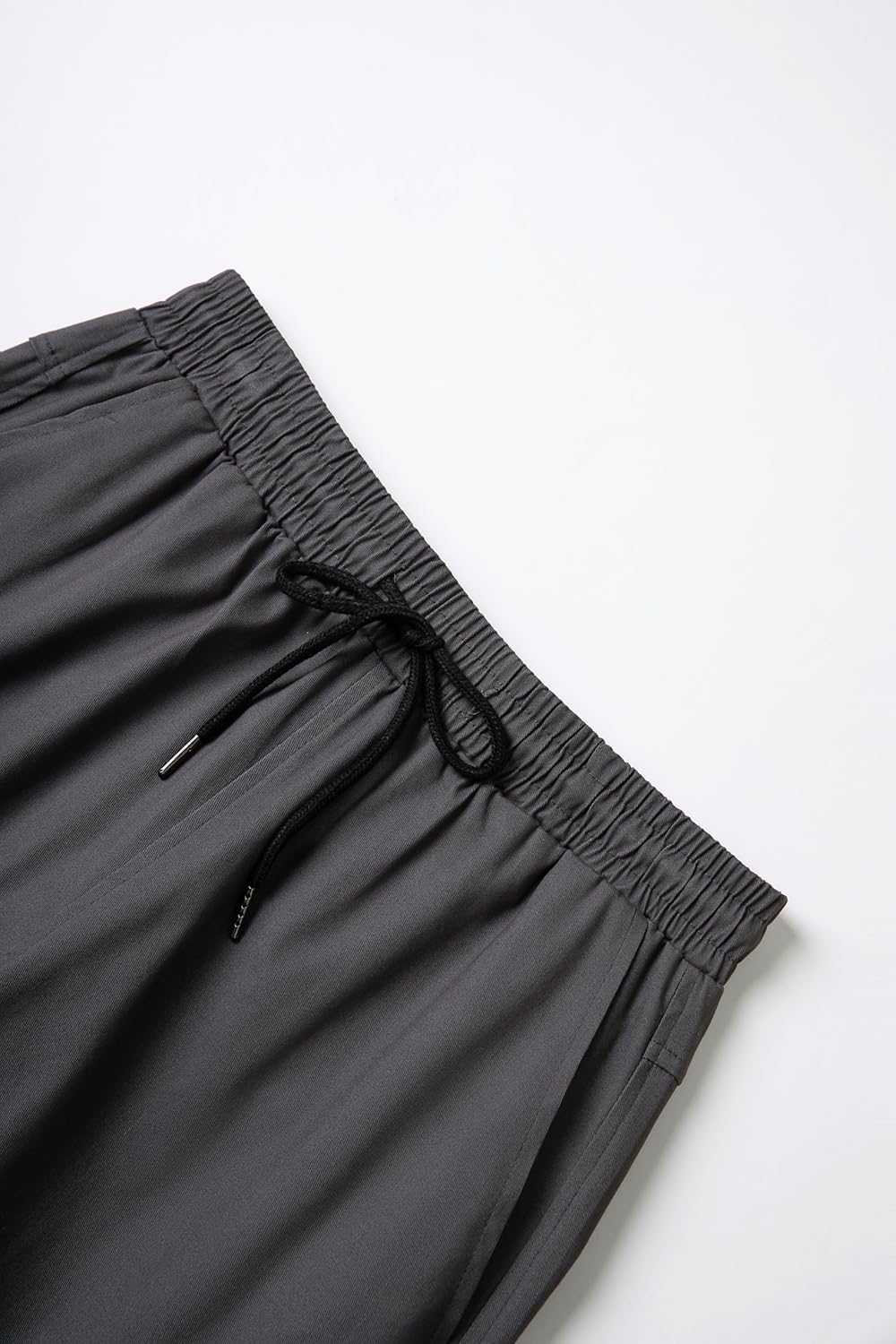 THWEI Cargo Pants for Men Casual Cotton Drawstring Lightweight Relaxed Fit Work Pants Multi Pockets - Image 3