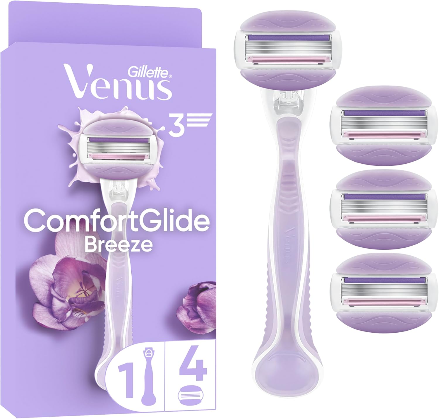 Maquinilla Gillette Venus Comfortglide Breeze con 4 cuchillas por 12,34€