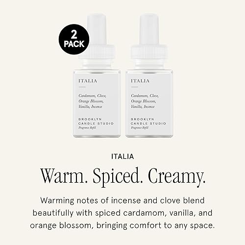 Miniatura 2 de Pura & Brooklyn Candle Studio - Recambio de aroma para el hogar, difusor de aire inteligente, hasta 120 horas de fragancia de lujo por recarga,