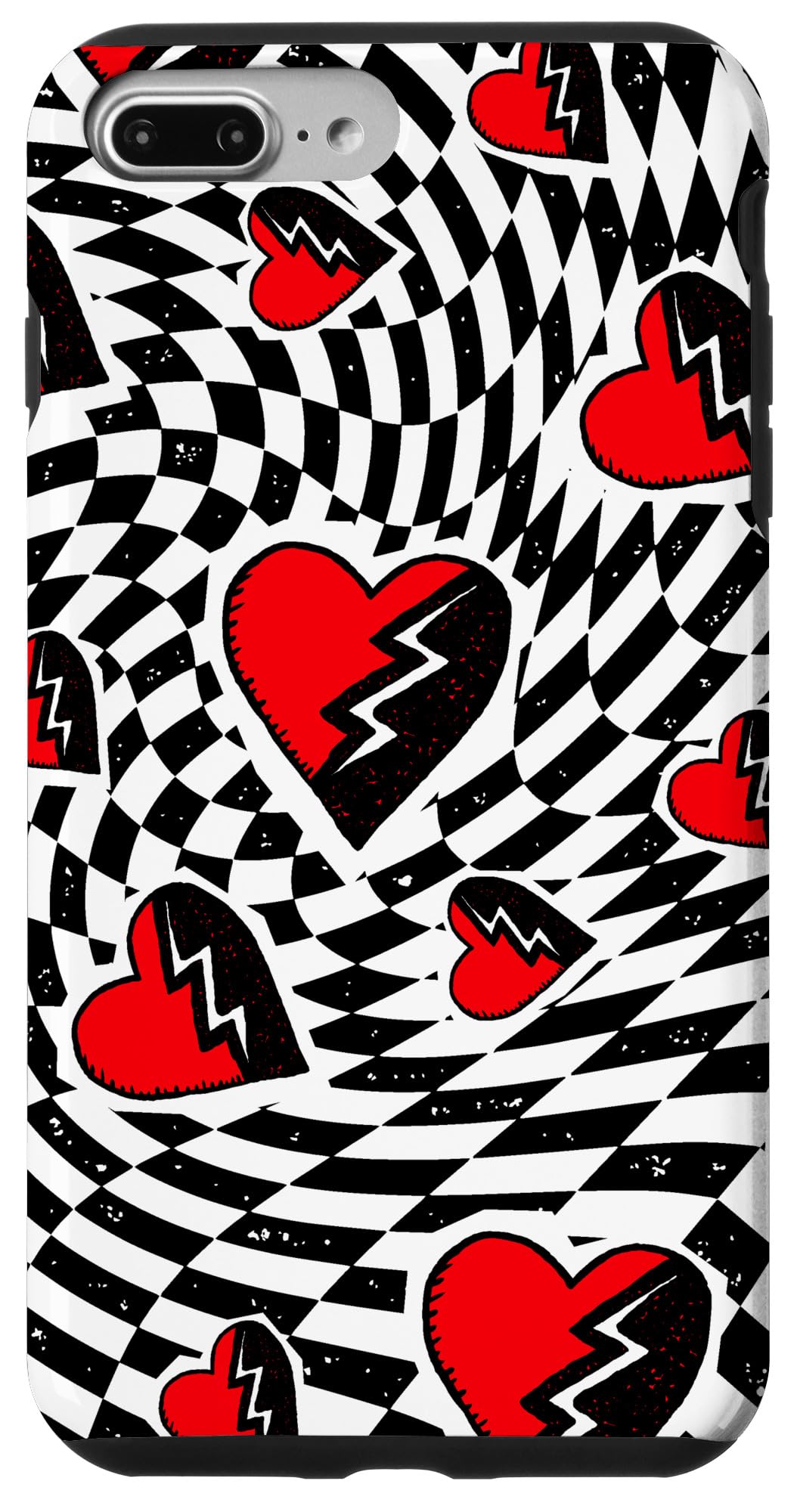 Disney Descendants 4: The Rise of Red Heart Symbol Icon Logo Case for iPhone 7 Plus/8 Plus