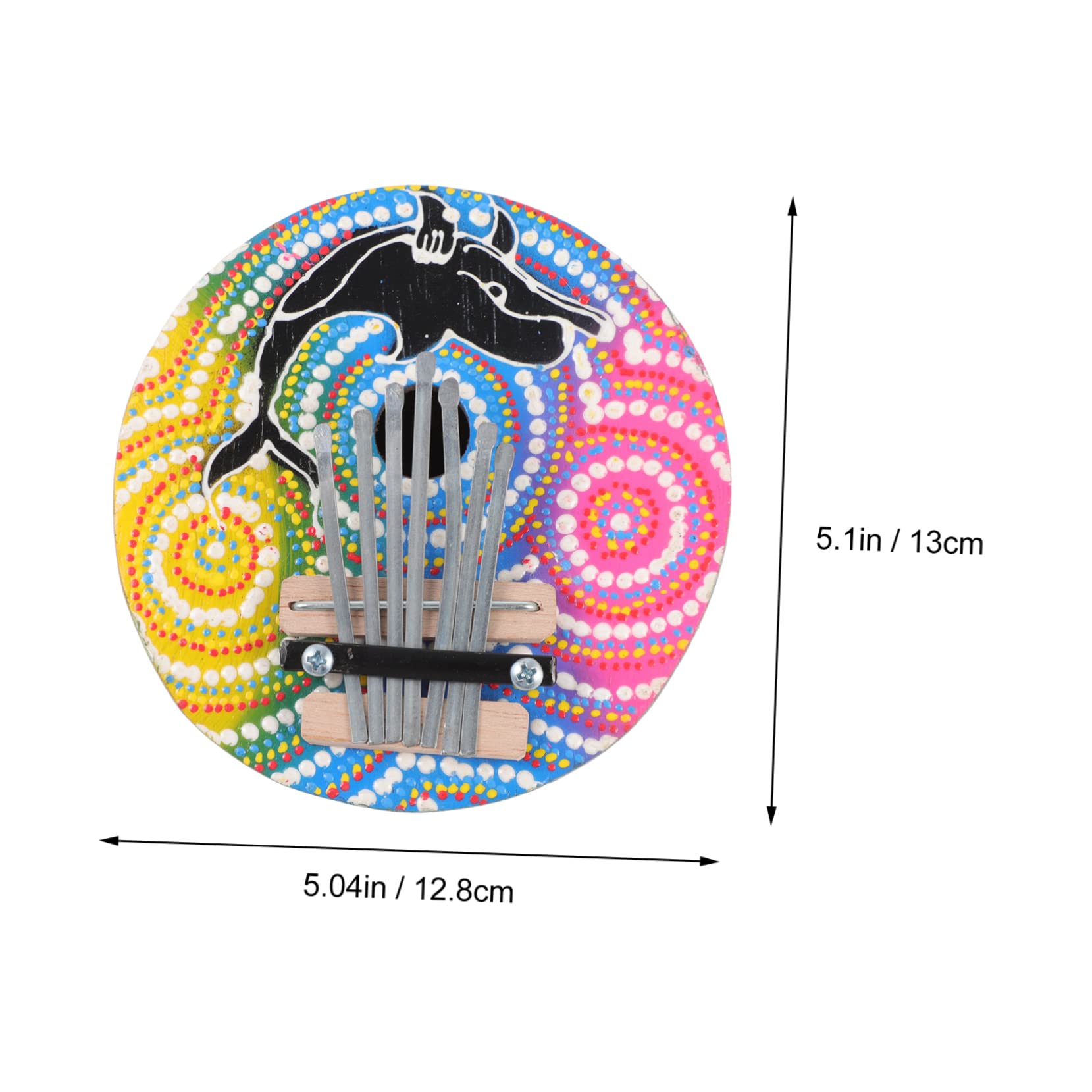 ibasenice 2pièces Kalimba Clés Coquille De Noix De Piano à Doigts Portable Pour Adultes Pour Débutants Et Musiciens Couleurs Aléatoires