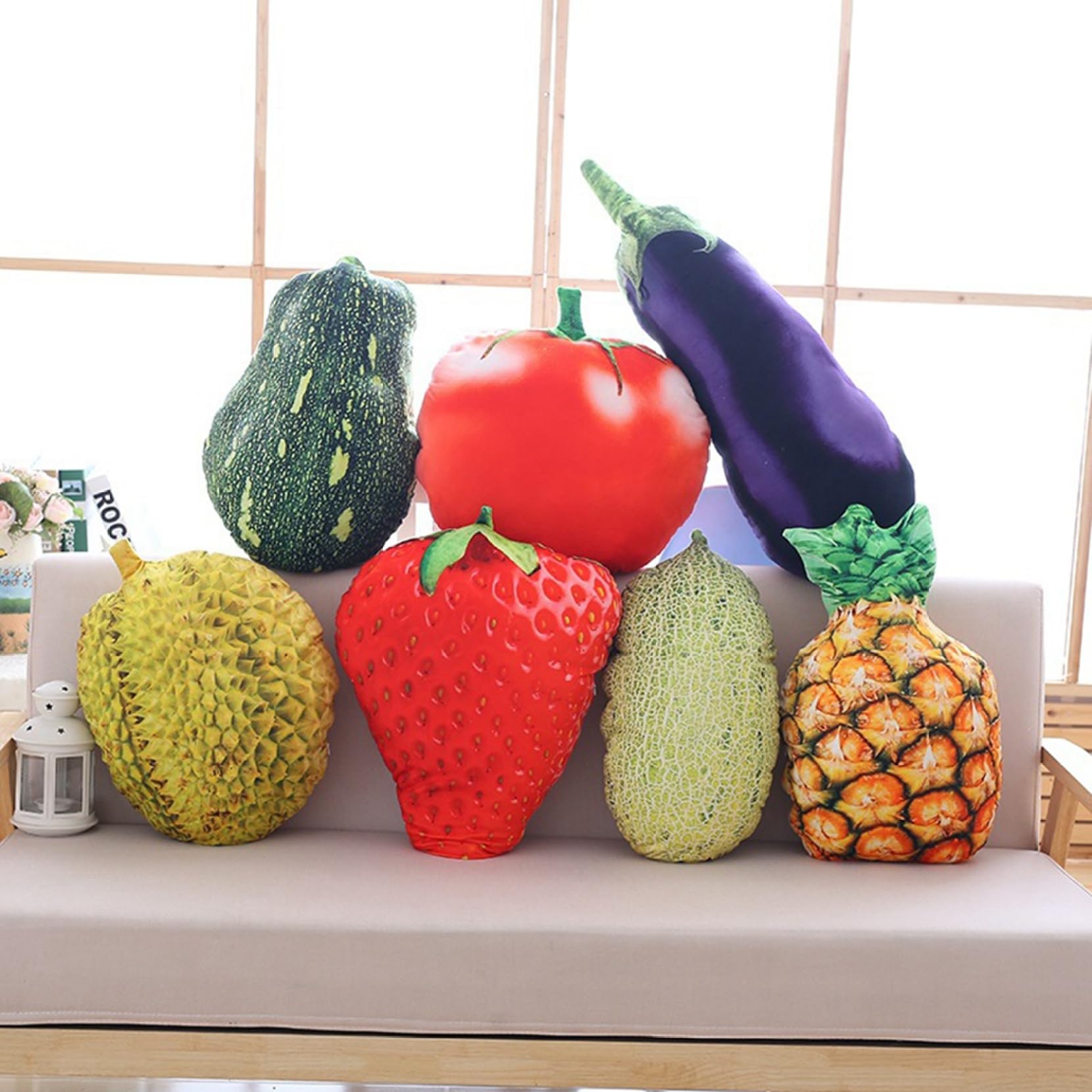 Amazon.co.jp: トマト ぬいぐるみ 抱き枕 クッション おもちゃ リアル