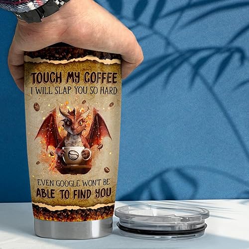 Vista 48 de SANDJEST Vaso térmico de 20 onzas con aislamiento térmico de acero inoxidable para mujer, regalo para cumpleaños, Navidad hermana