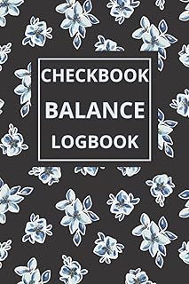 Checkbook Balance Logbook: accountant bookkeeping, bank financial statements, balance sheet notebook, homeschooling for college credit, manage your household account