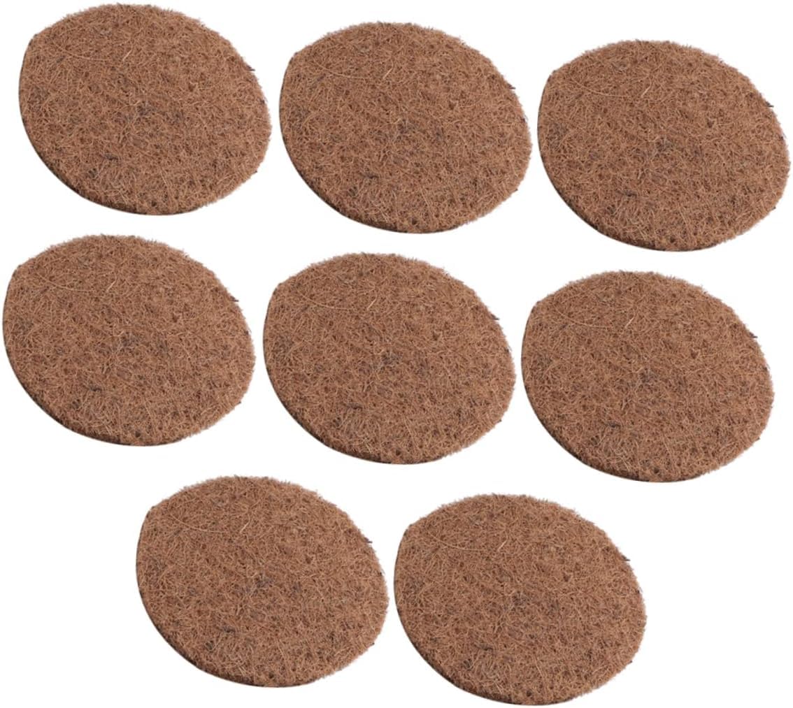 8pcs Mat Chicken Nest Breeding Eggs Mat Natural Pigeon Pad Bird Egg Mat Pet Mat Pigeon Nesting Mat Pigeon Nesting Pads Where Bird Egg Pad Coir Fiber Mat Miss Homing Pigeon