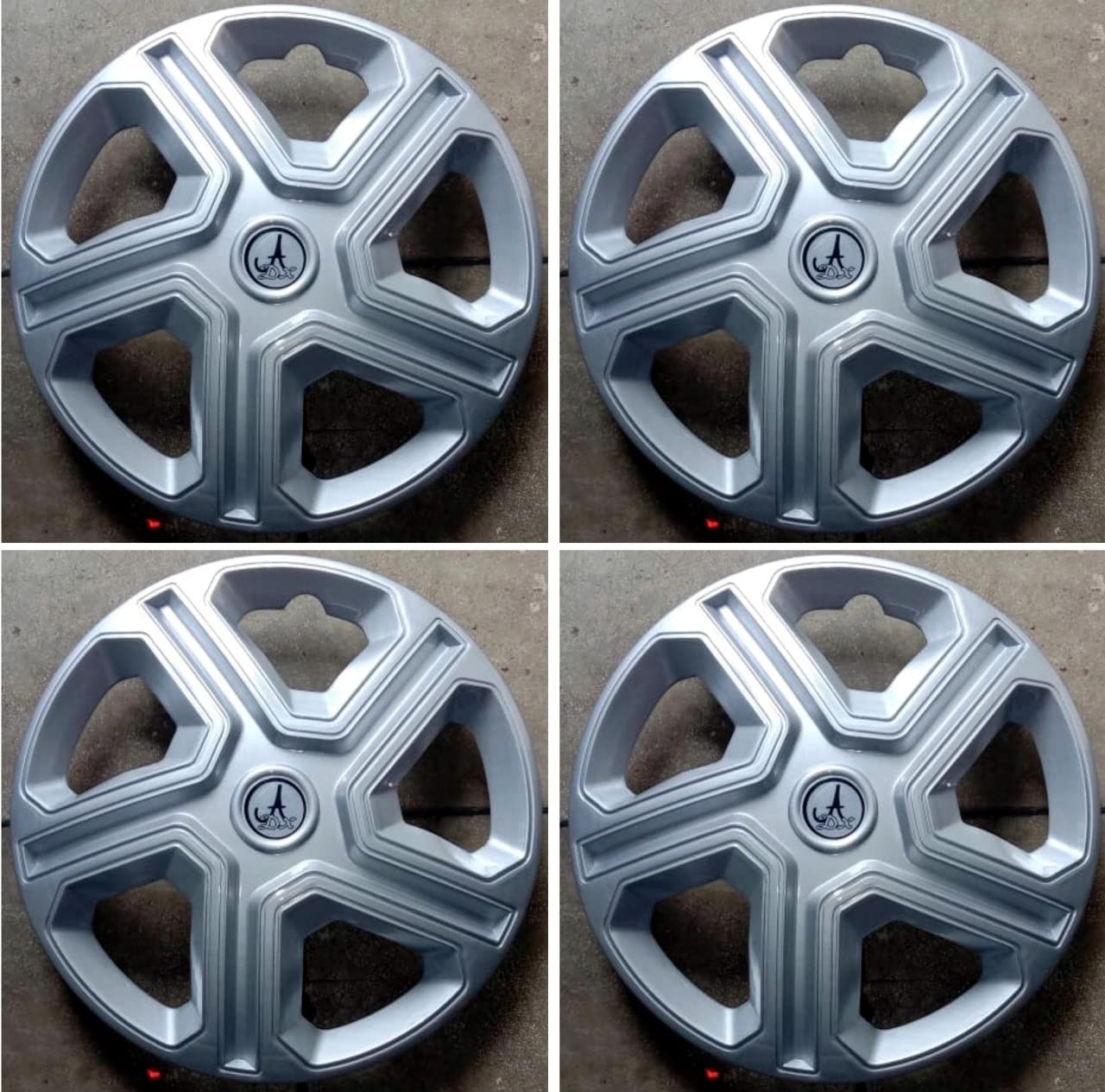 AUTOMART - Wheel Cover Silver Colour 14 inches Compatible with TATA ALTROZ