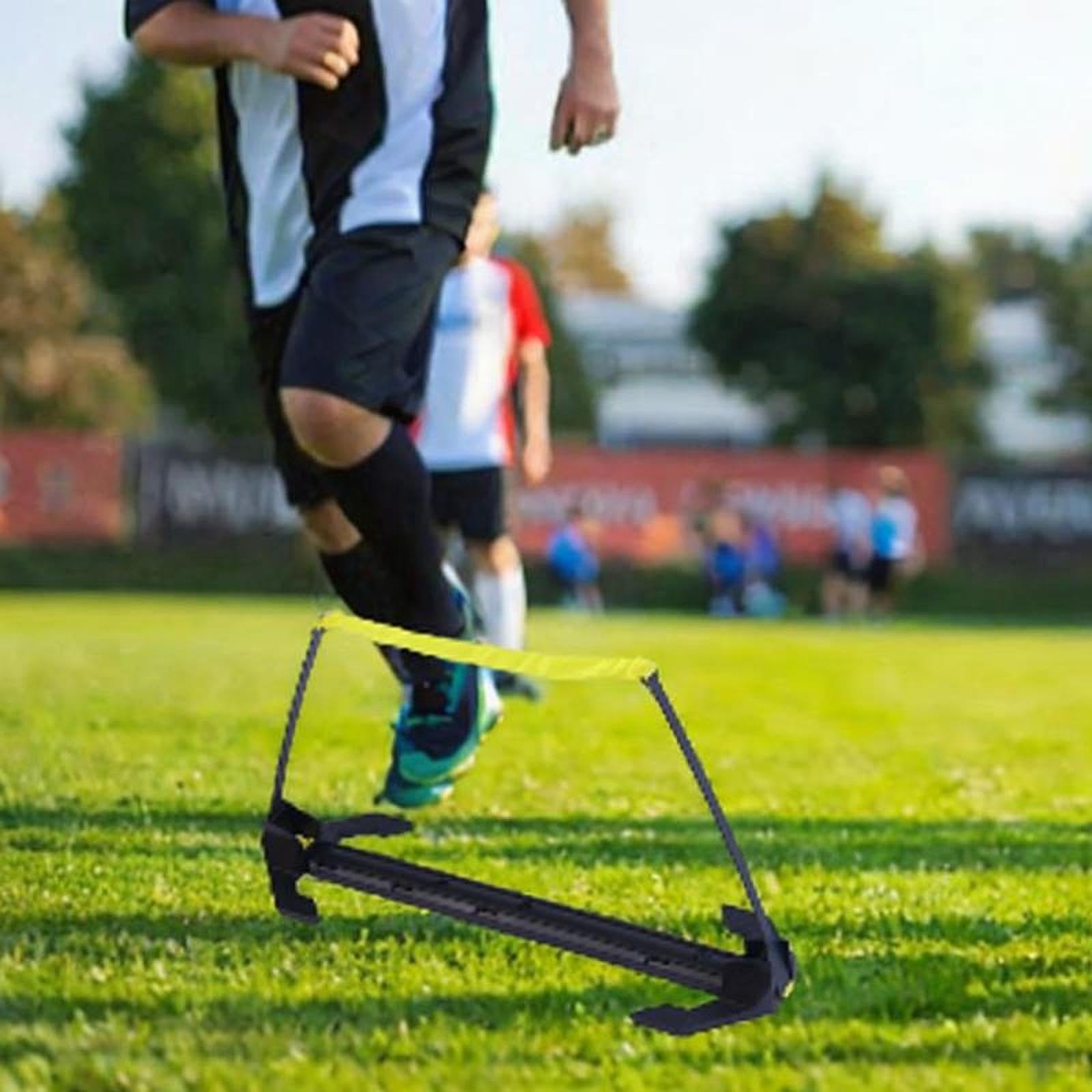 MERISHOPP Soccer Speed Hurdle Obstacles Agility Ladders for Team Games Sports Football| Training Aid | Agility Ladder | Resistance Band Set-image-20