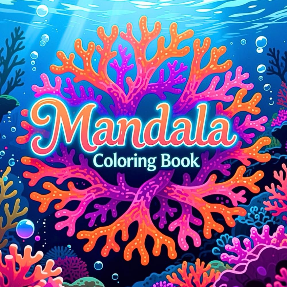 Mandala Coloring Book for Adult Stress Relief and Creative Awareness Featuring Elegant Mandala Illustrations for Mindfulness Calm Focus and Artistic Expression