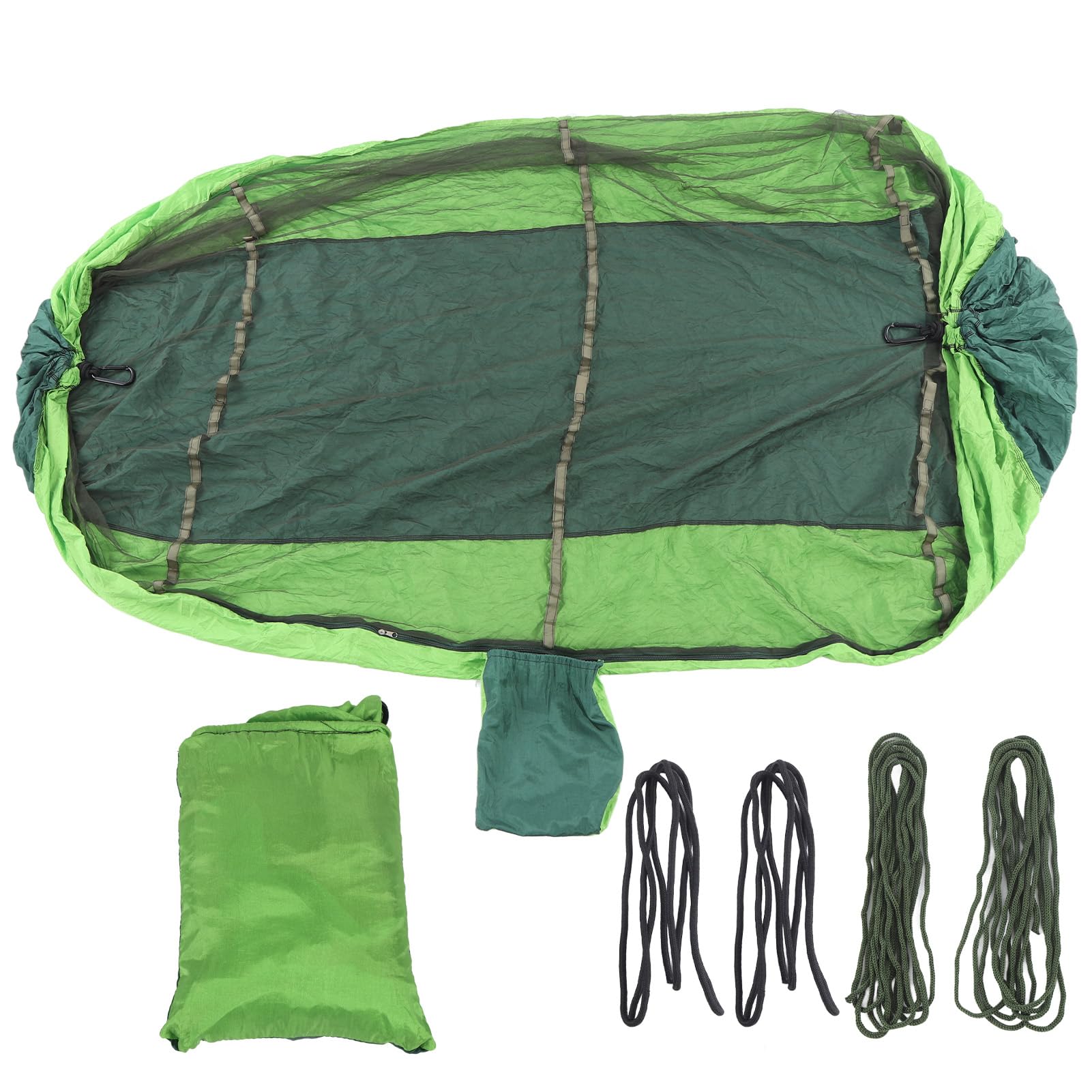 Hamac de Camping Double Respirant et Léger avec Moustiquaire – Idéal pour Randonnée, Voyage et Survie en Plein Air