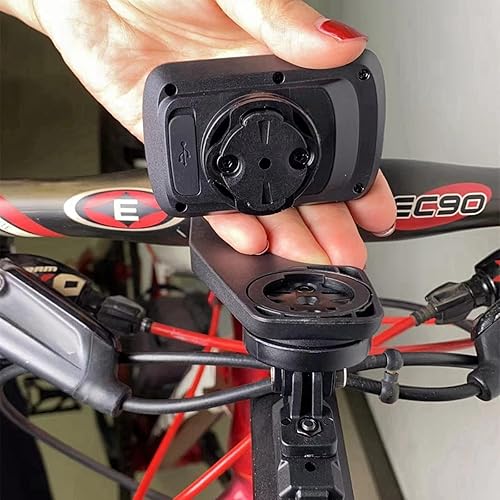 Miniatura 3 de Kit de inserción de adaptador de montaje GPS para computadora de bicicleta, cubierta trasera de rotación compatible con Edge 500 & # x020135301050