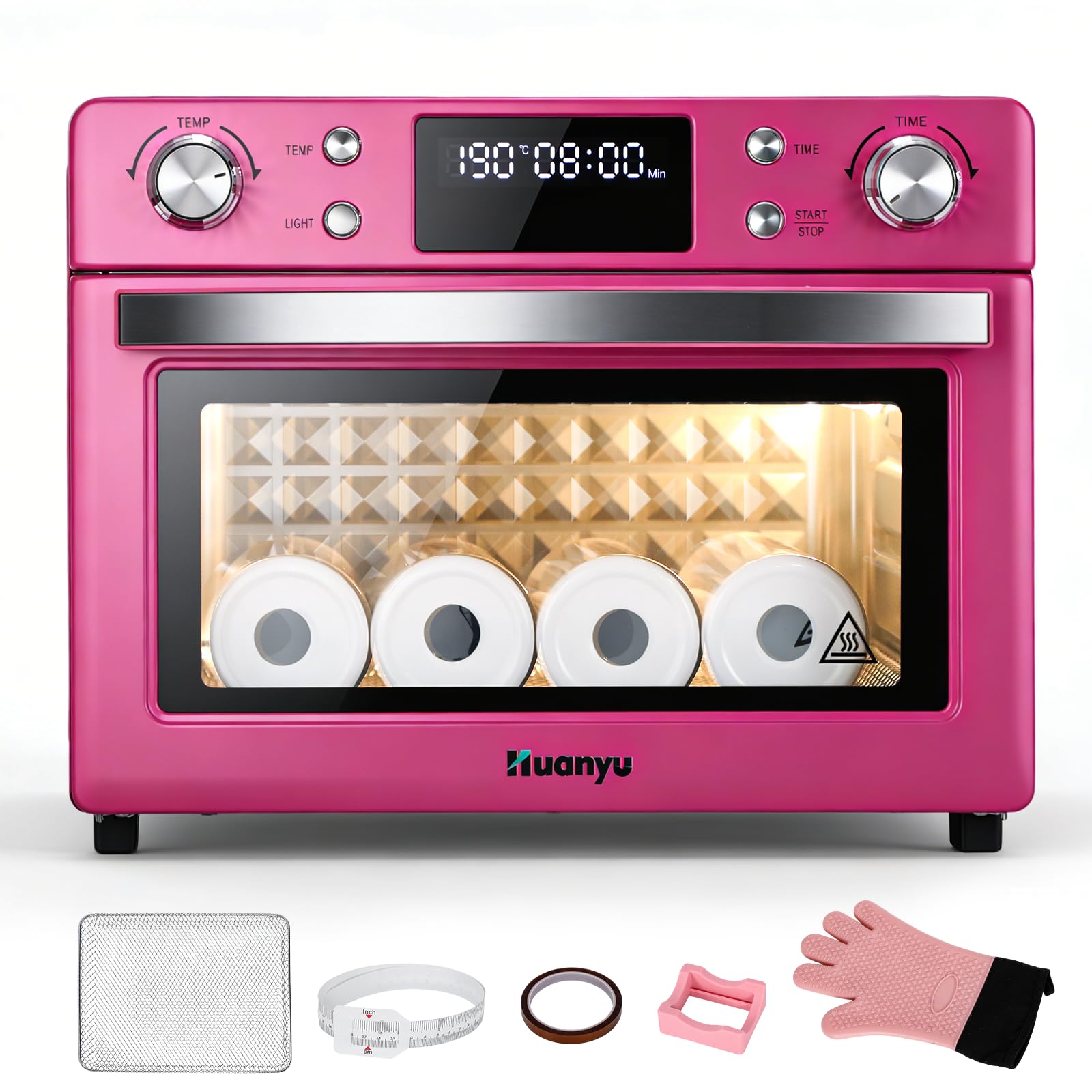 Four à sublimation Huanyu 30L 1700W à circulation d'air 360° pour mugs