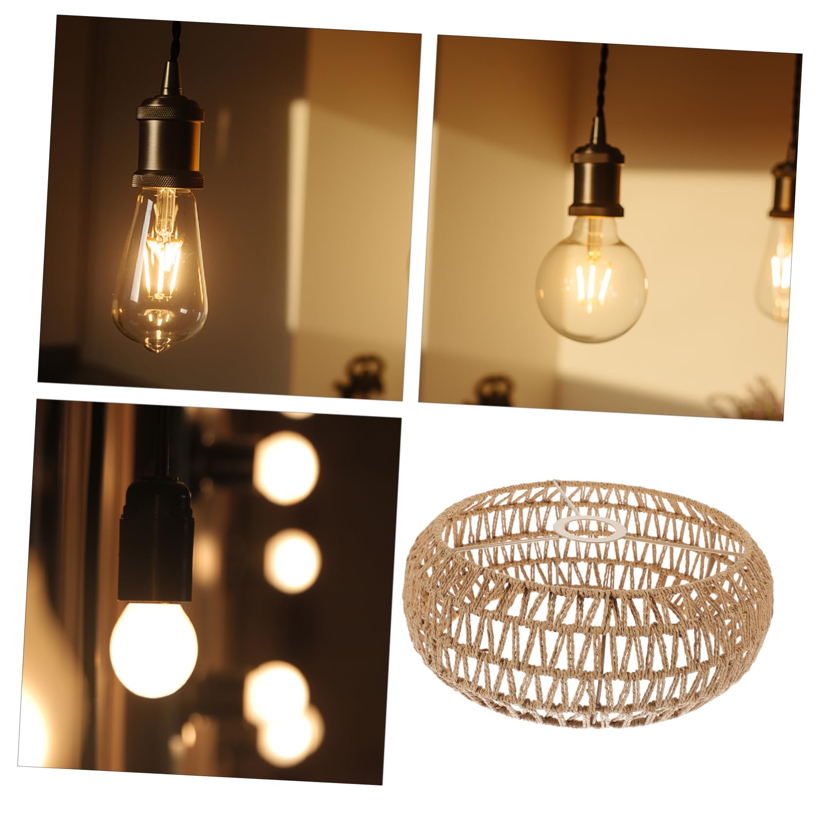 Levemolo Ceiling Lampshade Cover Pendant Light Cover Replacement Lampshade for Chandelier