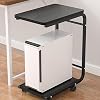 Printer Rack, Storage Bag Included, PC Stand, Printer Stand, With Casters, Shredder Cart, Copier Stand, Printer Stand, Fax Skirts Black