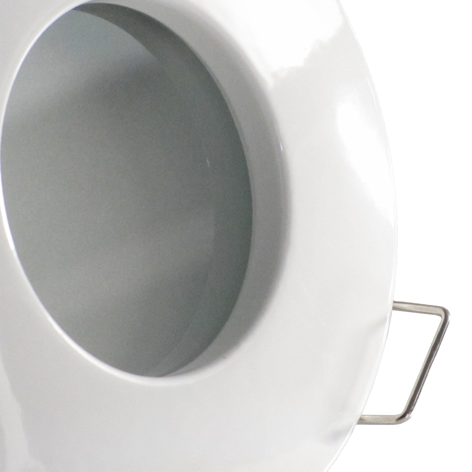 trendlights24 NAU LED Decken Einbaustrahler Bad IP65 5er Set 6W 12V & Trafo | Weiß, rund, Warmweiß, 3000k, Niedervolt, GU5.3, Spot, austauschbar, Einbauleuchte, Dusche, Feuchtraum, innen, außen