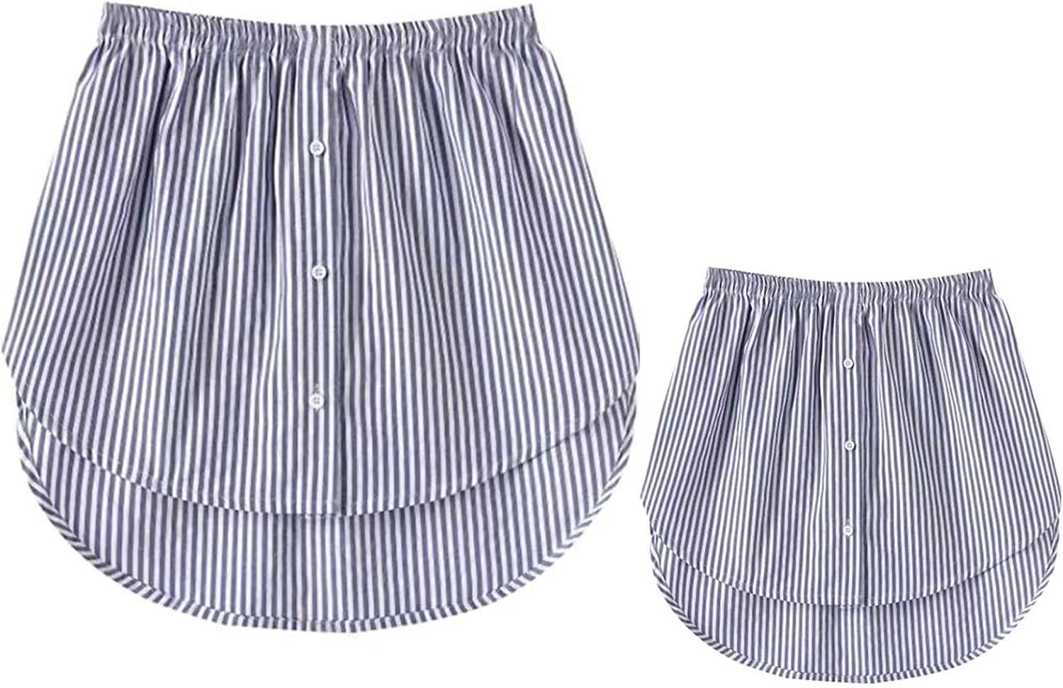 Fake Bluse Unterteil Damen Adjustable Layering Fake Top Unterer Saum  Einstellbare Schichtung Shirt Extender Mini Skirt Minirock : Amazon.de:  Fashion